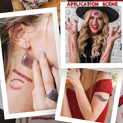 2 Sets 2 Style Body Art Tattoos Stickers MRMJ-GF0001-39-1