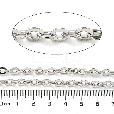 Tarnish Resistant 304 Stainless Steel Cable Chains CHS-Q001-18-100m-1