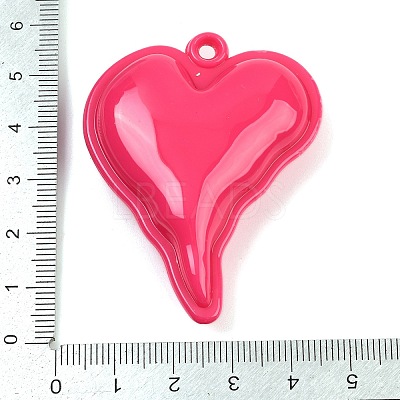 Opaque Acrylic Big Pendants OACR-B036-17E-1