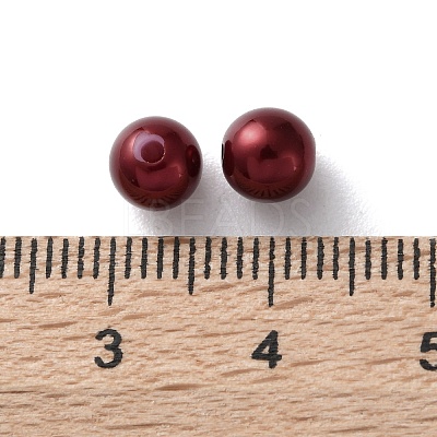 Plastic Imitation Pearl Beads FIND-M059-01B-01-1