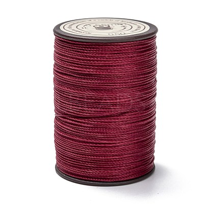 Round Waxed Polyester Thread String YC-D004-02C-050-1