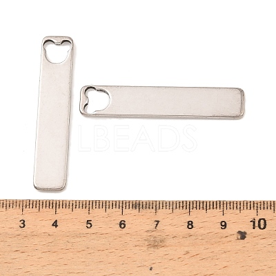 201 Stainless Steel Big Pendants SA-CBAE507-01C-P-1