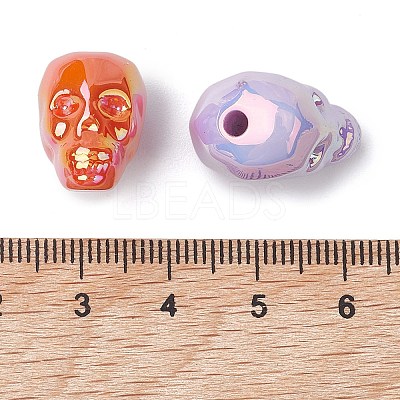UV Plating Acrylic Beads PACR-M005-09-1
