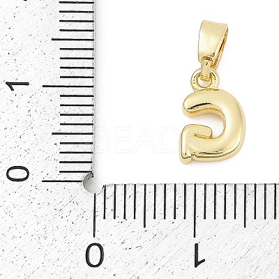 Brass Charms KK-G522-54G-G-1