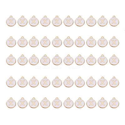 Golden Plated Alloy Charms ENAM-SZ0001-25A-X-1