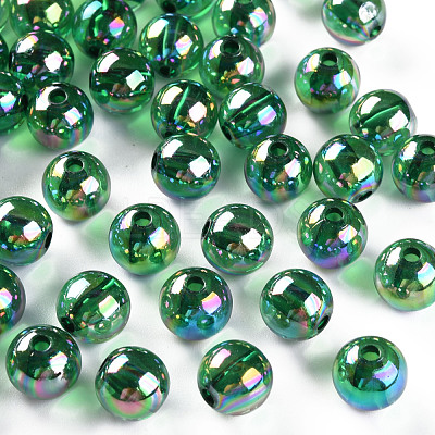 Transparent Acrylic Beads MACR-S370-B10mm-735-1