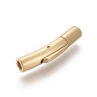304 Stainless Steel Bayonet Clasps STAS-I013-3mm-MG-1