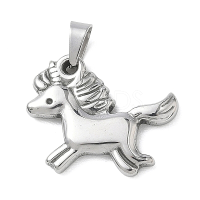 304 Stainless Steel Pendants STAS-B141-01B-P-1