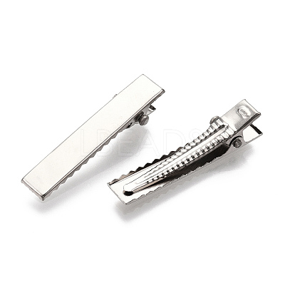 Iron Flat Alligator Hair Clip Findings X-IFIN-S286-34mm-1