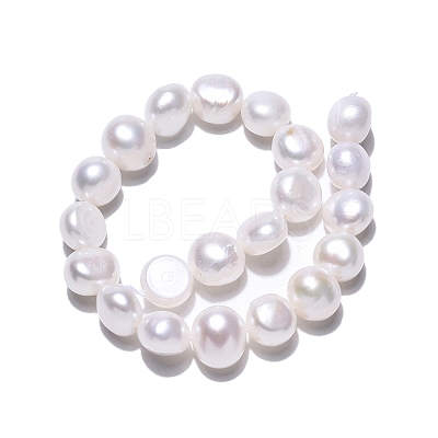 Natural Cultured Freshwater Pearl Beads Strands PEAR-N014-08I-01-1