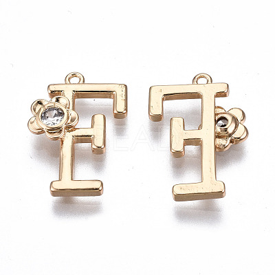 Brass Pendants KK-Q768-001G-F-1
