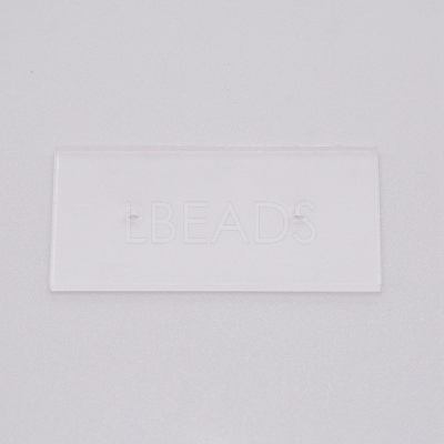 Acrylic Earring Displays AJEW-WH0251-13-1