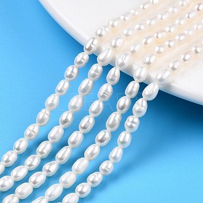 Natural Cultured Freshwater Pearl Beads Strands PEAR-N012-03E-1