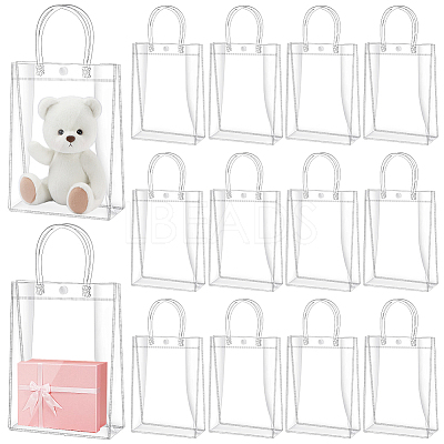 70Pcs PVC Gift Tote Bags ABAG-WA0001-06-1