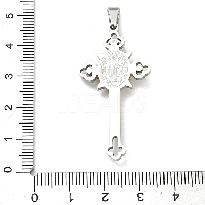304 Stainless Steel Pendants STAS-F336-18GP-01-1