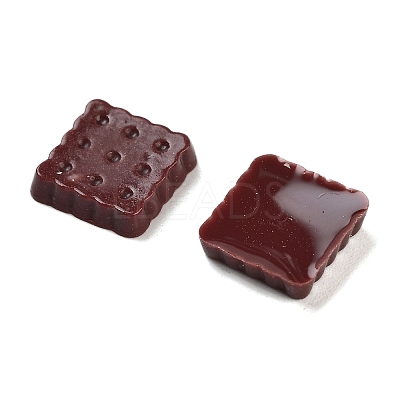 Luminous Resin Imitation Chocolate Decoden Cabochons RESI-K036-28A-02-1