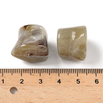 Acrylic Imitation Gemstone Beads MACR-K359-67E-1