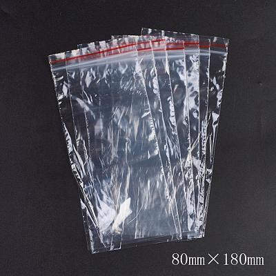 Plastic Resealable Packaging Bags OPP-G001-A-8x18cm-1