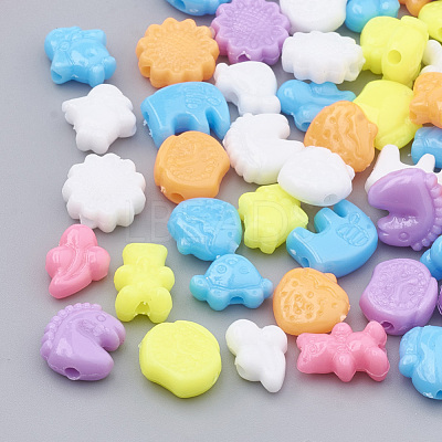 Acrylic Beads SACR-N003-01-1