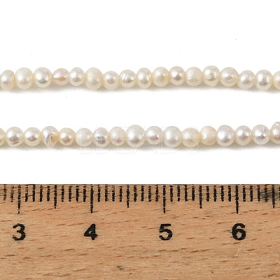 Natural Cultured Freshwater Pearl Beads Strands PEAR-L034-14A-1