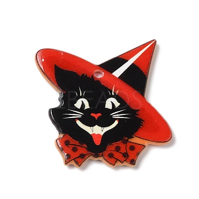 Halloween Acrylic Pendants SACR-E010-03B-1