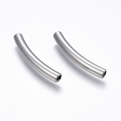 Tarnish Resistant 304 Stainless Steel Tube Beads LS-STAS-E437-01P-1