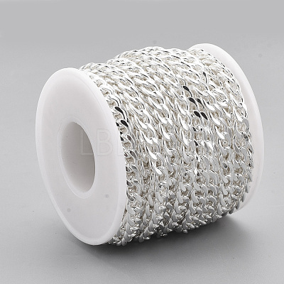 304 Stainless Steel Cuban Link Chains CHS-T002-03C-1