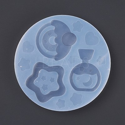 Star & Donut & Bottle Food Grade Silicone Molds DIY-I086-01-1