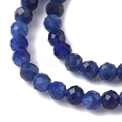 Natural Sodalite Beads Strands G-D306-A01-2mm-A-1