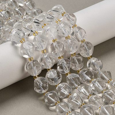 Natural Quartz Crystal Beads Strands G-K387-A16-03-1