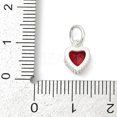 Brass Micro Pave Cubic Zirconia Pendants LS-KK-H204-01S-07-1