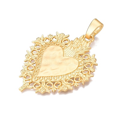 Rack Plating Alloy Big Pendants FIND-N005-56G-1