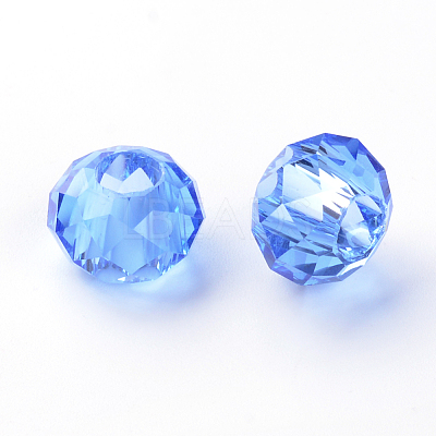 Glass European Beads X-GDA007-22-1