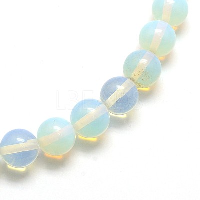 Opalite Round Beads Strands X-G-O047-08-10mm-1