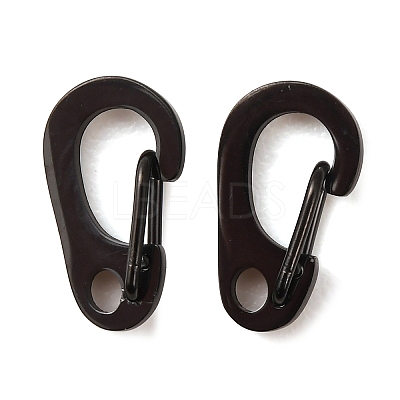 304 Stainless Steel Push Gate Snap Keychain Clasp Findings SA-CBABDB1-01EB-1