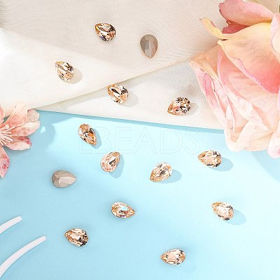Preciosa&reg MAXIMA Crystal Fancy Stones Y-PRC-FE14-90300-1