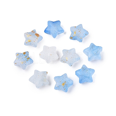 Frosted Acrylic Beads FACR-CJC0008-01D-1