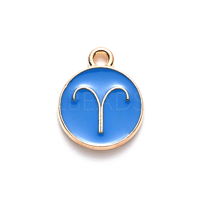 Alloy Enamel Pendants LS-ENAM-S124-01A-02A-1