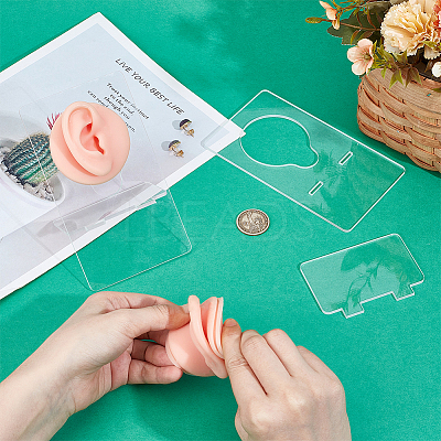 Left Right Soft Silicone Ear Displays Mould ODIS-OC0001-83A-1