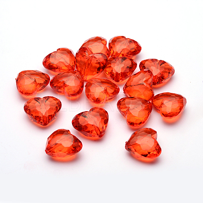 Valentines Day Ideas for Her Transparent Acrylic Beads PL318Y-5-1