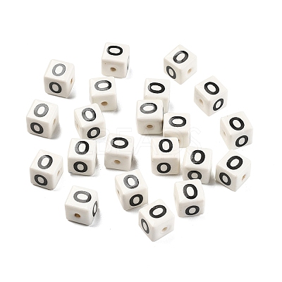 20Pcs Porcelain Beads PORC-FS0001-08O-1
