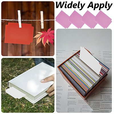 60 Sheets 3 Colors Plastic Playing Board Game Card Separator FIND-CP0002-77A-1
