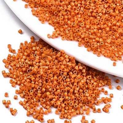 FGB 11/0 Grade A Baking Paint Glass Seed Beads SEED-S030-1028-1