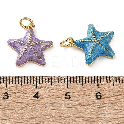 Ocean Brass Pendants KK-D221-21G-01-1