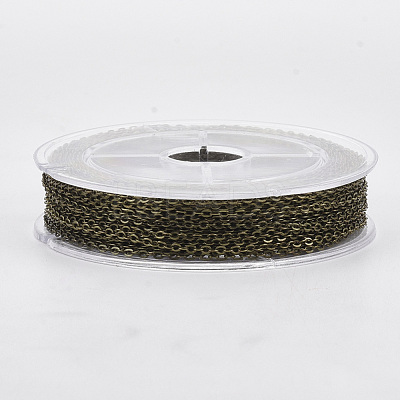 Brass Coated Iron Cable Chains CH-T002-05AB-1