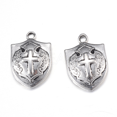 Tibetan Style Alloy Pendants LS-X-TIBEP-Q062-14AS-RS-1