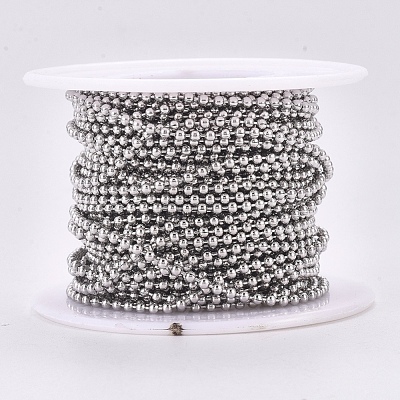 304 Stainless Steel Ball Chains CHS-F009-01B-P-1