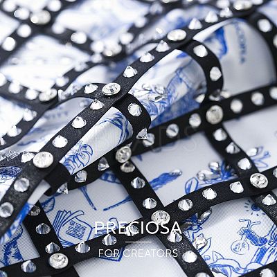 Preciosa&reg MAXIMA Crystal No Hotfix Flatback Stones Y-PRC-NSS8-60000-200-1