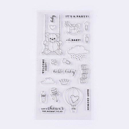 Silicone Stamps DIY-L010-Y76-1