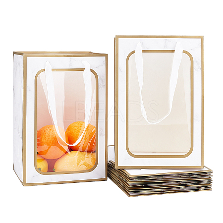Rectangle Paper Bags LS-CARB-WH00012-02B-1